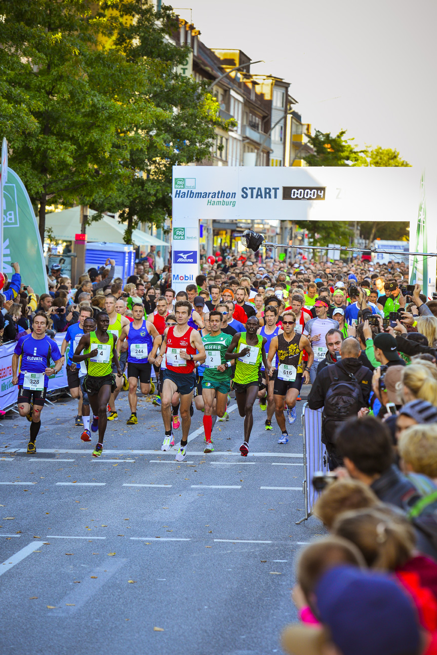 Heute ist Preissprung beim Halbmarathon Hamburg-Wandsbek