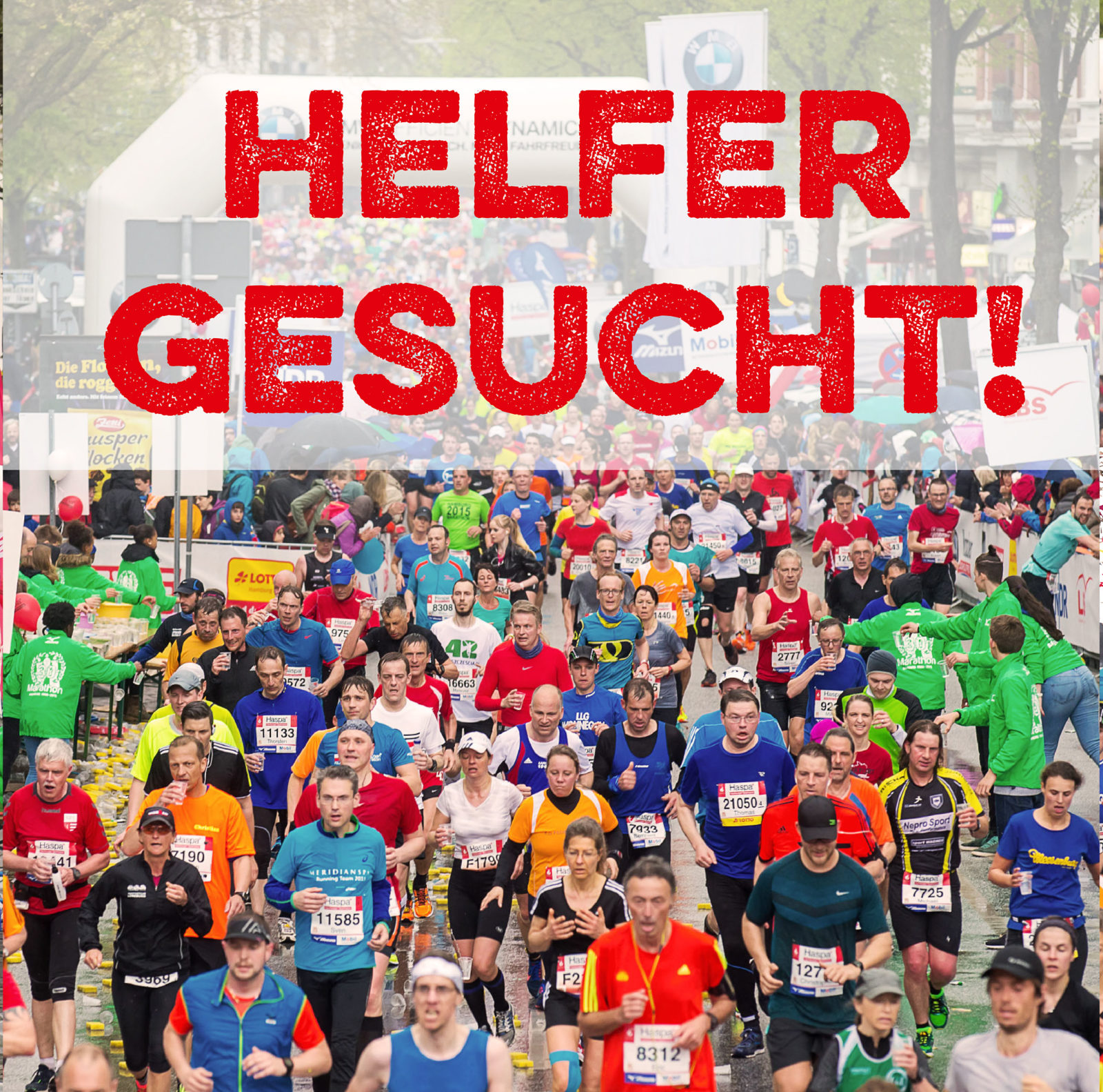 Helfer für den 31. Haspa Marathon Hamburg gesucht