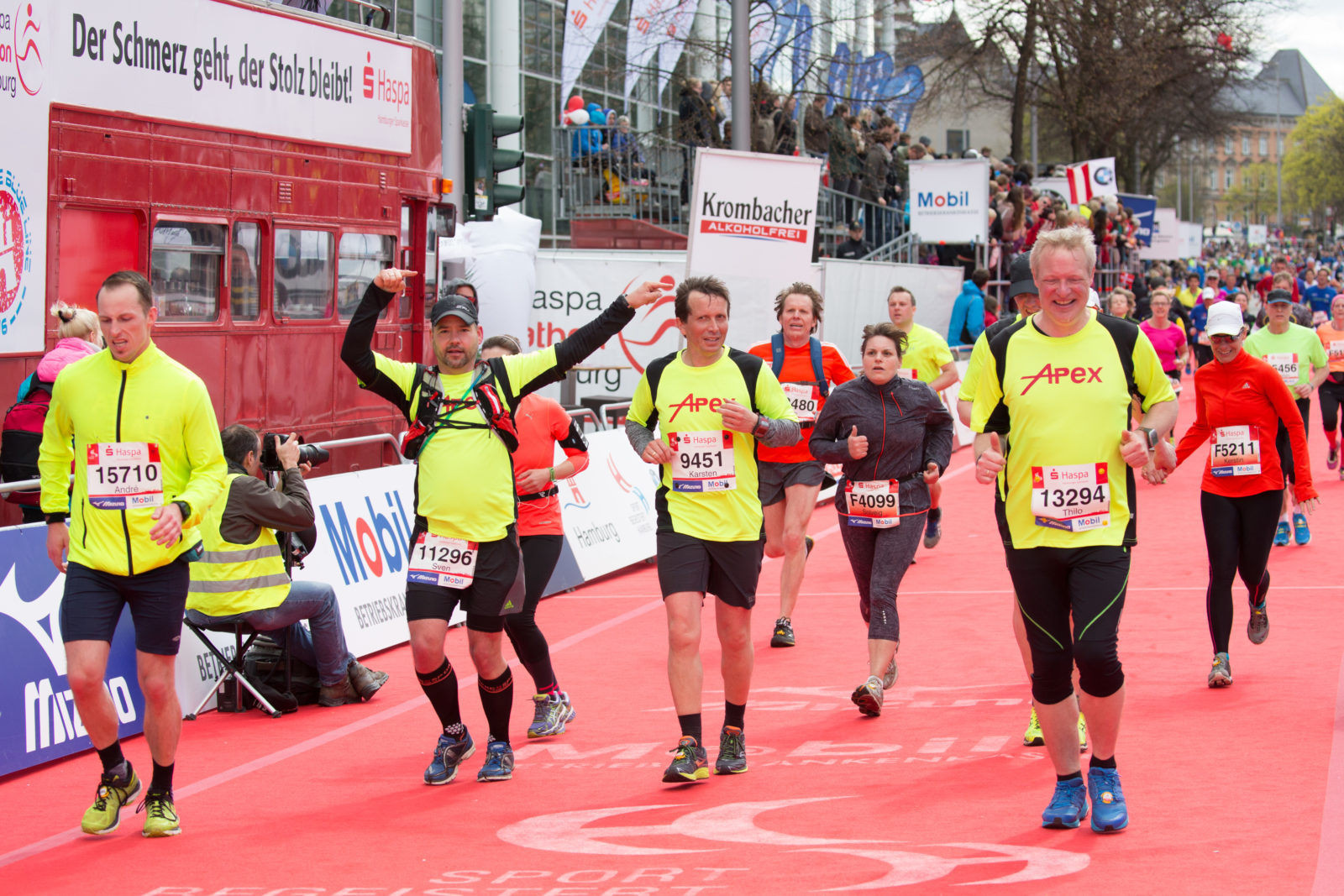 Not ready for a marathon? Then enter as a relay team!