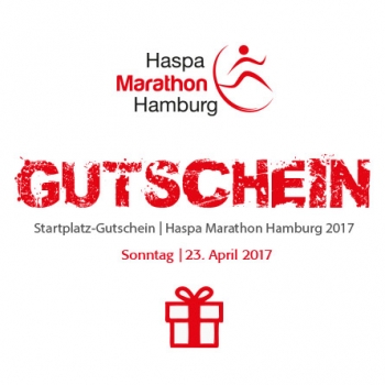 Startplatzgutscheine zum Haspa Marathon Hamburg 2017