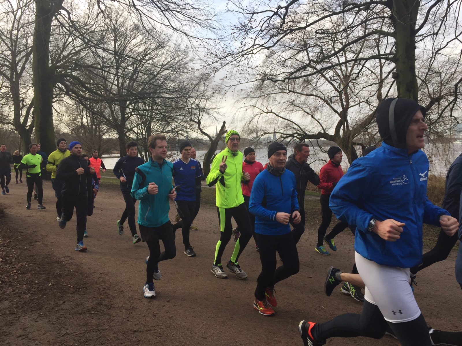 2. Vorbereitungslauf mit top Wetter und top Beteiligung