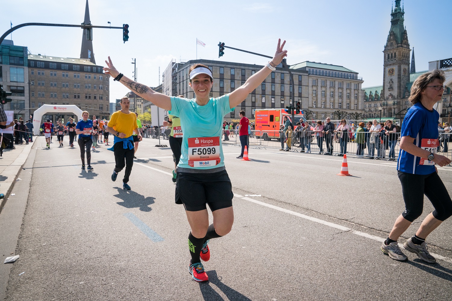 Haspa Marathon Hamburg runs together with 361° in 2019