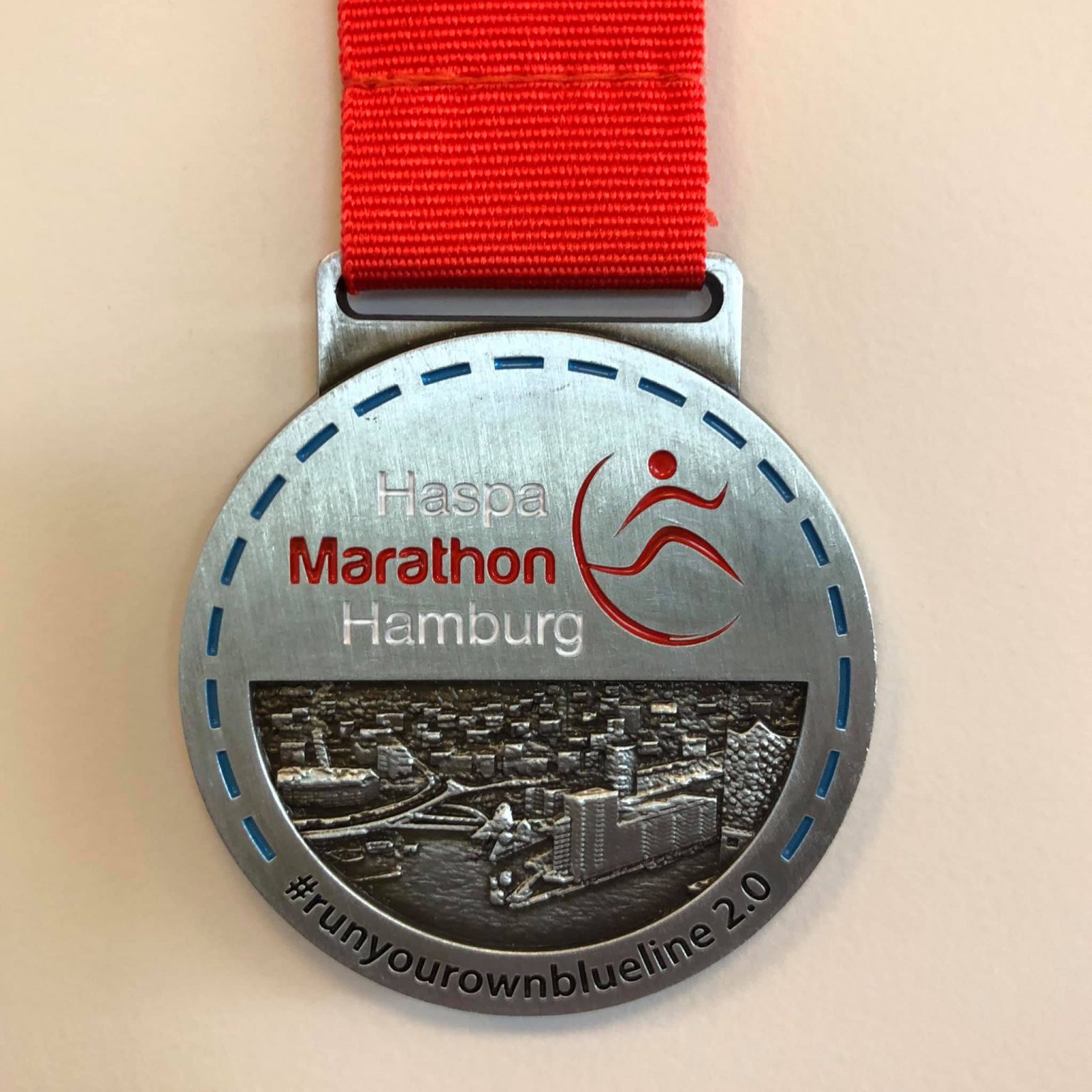 Medaille_RYOBL Haspa Marathon Hamburg