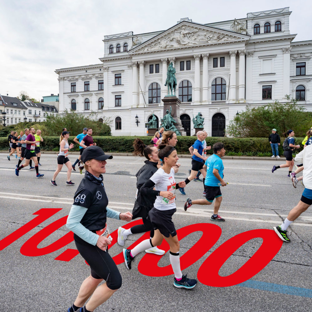 Nur noch 3.500 Startplätze für den Haspa Marathon Hamburg 2024 übrig