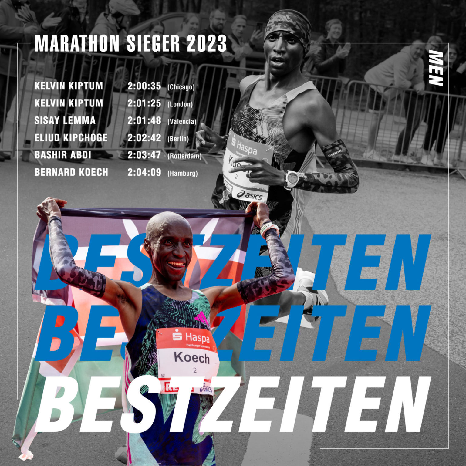 Hamburg unter den Top 6 schnellsten Marathons weltweit Haspa Marathon