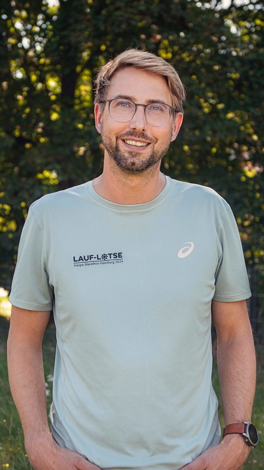 Jörg Bergfeld Lauflotse Haspa Marathon Hamburg 2024 Haspa Marathon