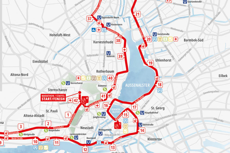 Haspa Marathon Hamburg Größter Frühjahrsmarathon in Deutschland