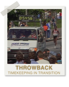 Throwback: Zeitmessung